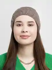 Коричневый шапка женская Varna тонкая