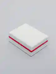 Белый мини баф для ногтей