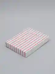 Белый мини баф для ногтей