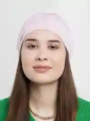Розовый шапка женская Varna тонкая
