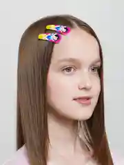 Фуксия детские заколки для волос