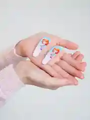 Голубой детские заколки для волос