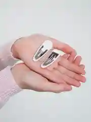 Алый детские заколки для волос