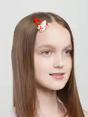 Алый набор детских заколок для волос, заколки для девочек