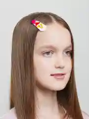 Белый детские заколки для волос