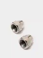 Белый винт и гайка с заглушкой для экшен (экшн)камер Sjcam, GoPro, Xiaomi Yi - для всех камер