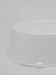 Голубой миска с декором для животных