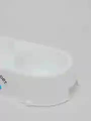 Голубой миска с декором для животных