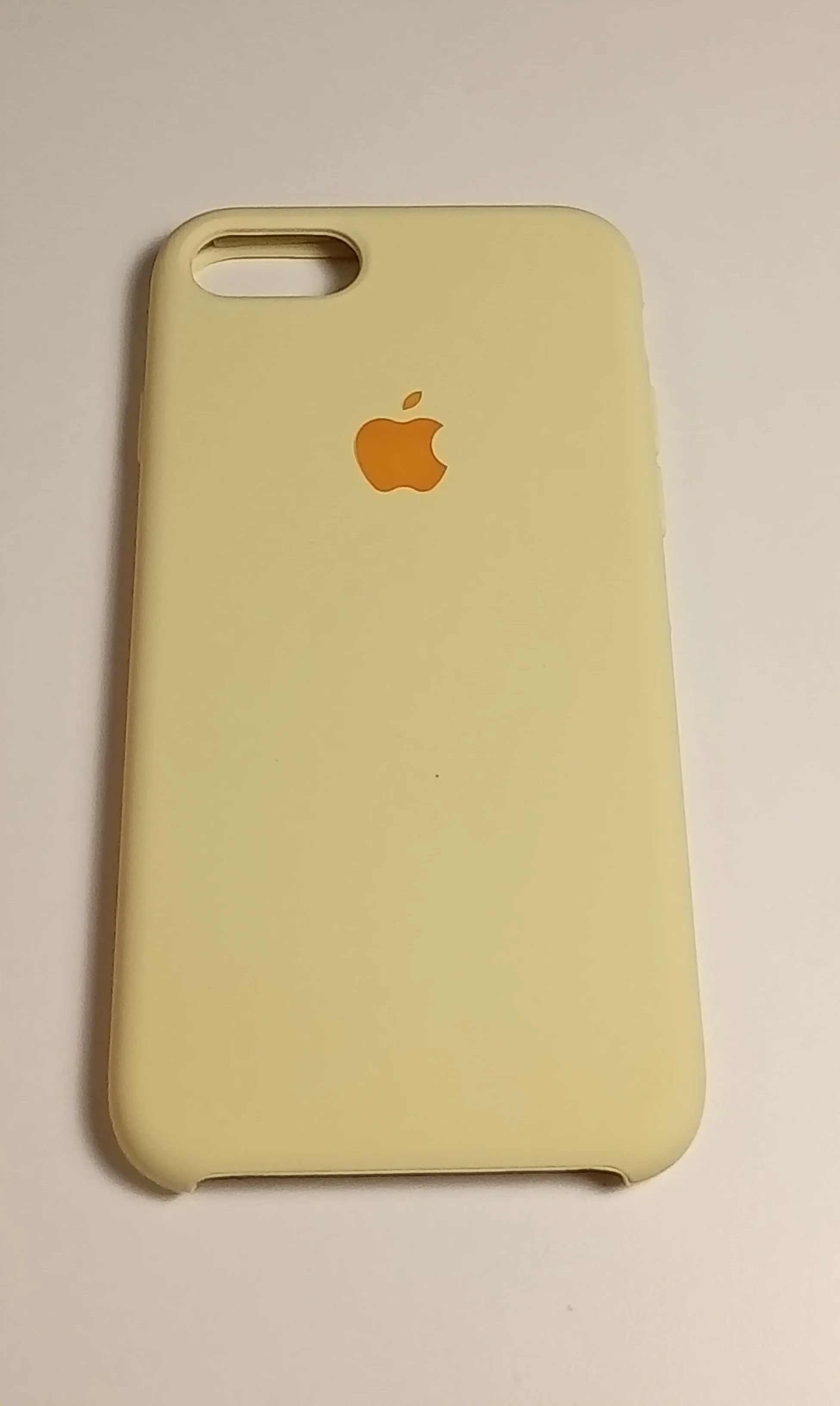 Лимонный чехол с бархатом iPhone 7 / iPhone 8 / SE2