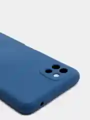 Синий чехол Samsung Galaxy A22s 5G / A22 5G, с бархатной подкладкой