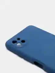 Синий чехол Samsung Galaxy A22s 5G / A22 5G, с бархатной подкладкой