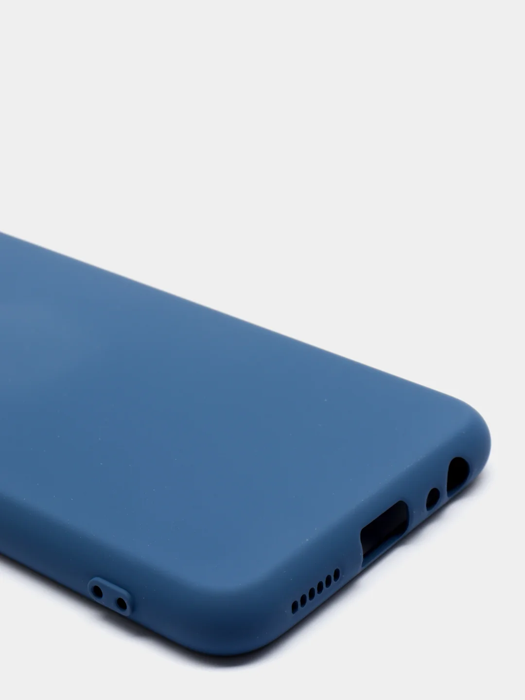 Синий чехол Samsung Galaxy A22s 5G / A22 5G, с бархатной подкладкой