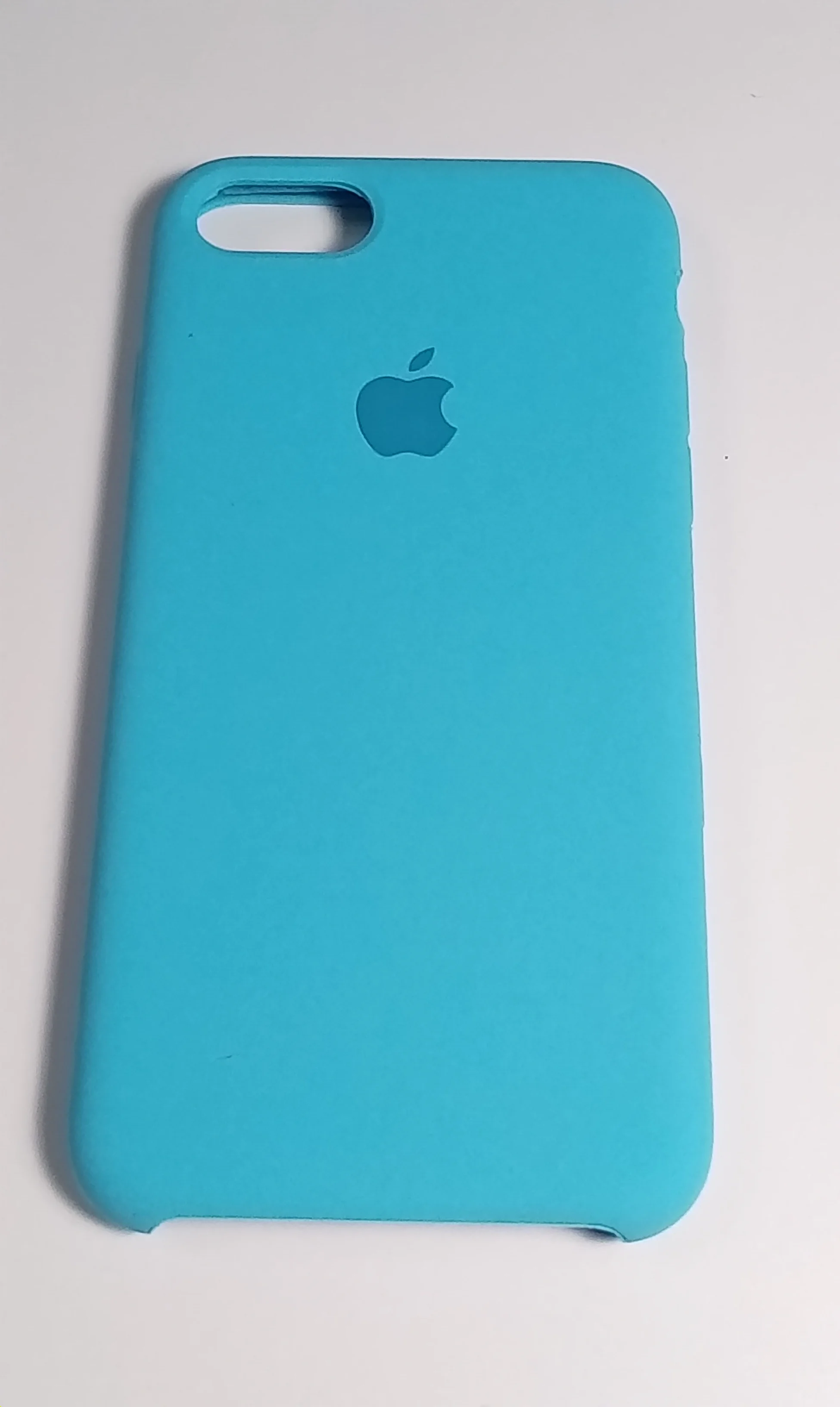 Светло-синий чехол с бархатом iPhone 7 / iPhone 8 / SE2