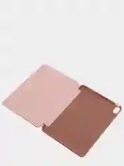 Розовый чехол-книжка для Apple iPad Air 11 2024/ iPad Air 4 2020/ iPad Air 5 2022 КАРТОФАН экокожа