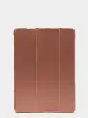 Розовый чехол-книжка для Apple iPad Air 11 2024/ iPad Air 4 2020/ iPad Air 5 2022 КАРТОФАН экокожа