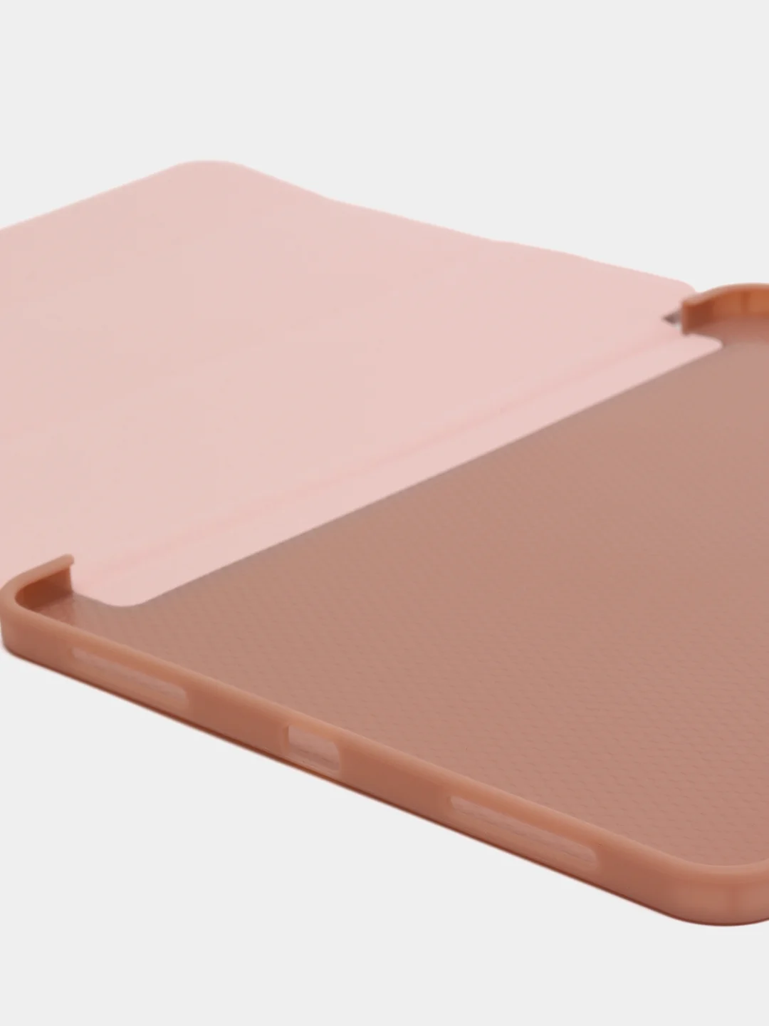 Розовый чехол-книжка для Apple iPad Air 11 2024/ iPad Air 4 2020/ iPad Air 5 2022 КАРТОФАН экокожа