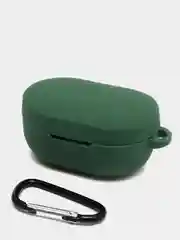 Тёмно-зелёный чехол для наушников Xiaomi Redmi AirDots 3, 2S, Мi True Wireless Earbuds Basic 2S КАРТОФАН