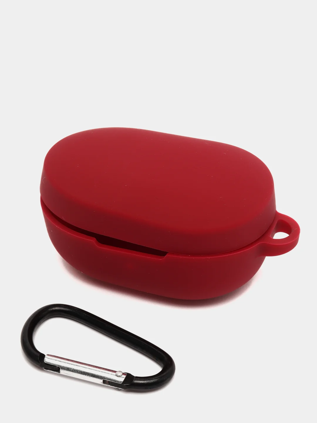 Тёмно-бордовый чехол для наушников Xiaomi Redmi AirDots 3, 2S, Мi True Wireless Earbuds Basic 2S КАРТОФАН