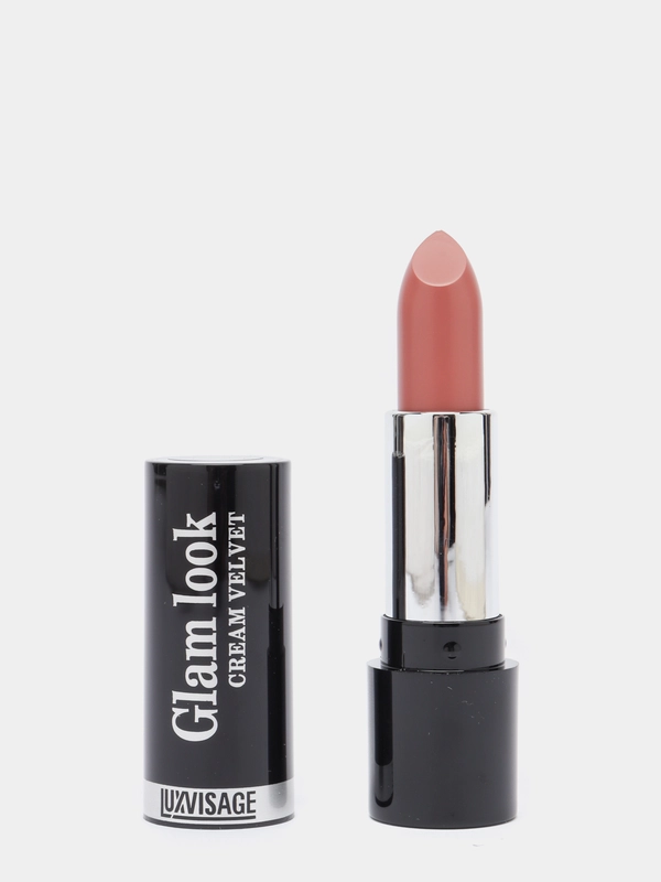 LUXVISAGE Губная помада "GLAM LOOK cream velvet" тон 319 (Нежное пралине)