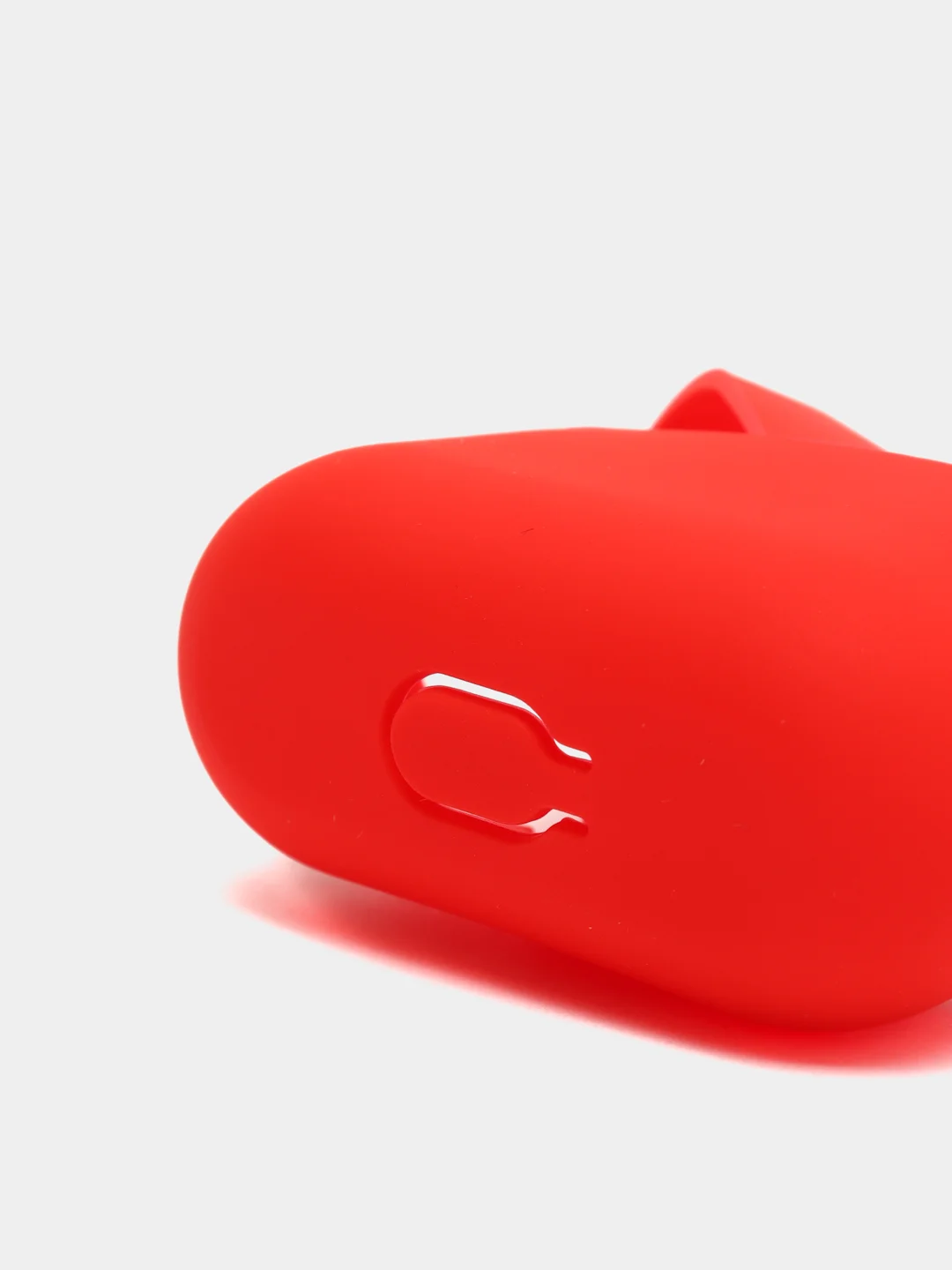 Красный чехол на Honor Choice CE79/Earbuds X1 для беспроводных наушников силиконовый КАРТОФАН
