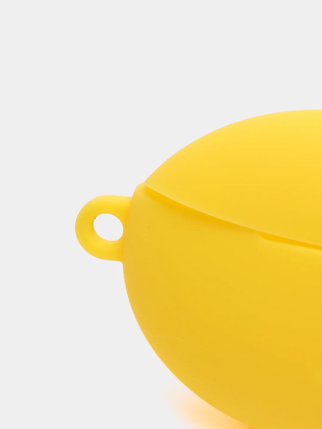 Желтый чехол на Huawei FreeBuds 4i для беспроводных наушников КАРТОФАН силиконовый матовый тонкий