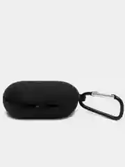Черный чехол для Samsung Galaxy Buds / Buds+ Plus на наушники силиконовый КАРТОФАН тонкий матовый