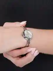 Серебряный женские наручные часы 2-х цветов
