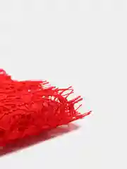Красный тесьма кружевная, 1,5 м
