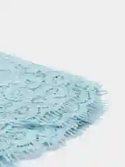 Голубой тесьма кружевная, 1,5 м