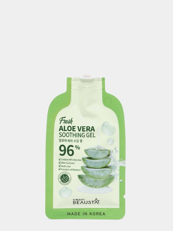 Универсальный гель для лица с экстрактом алоэ вера Beausta Aloe Vera Soothing Gel 15 мл