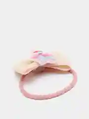 Алый детские резинки парные