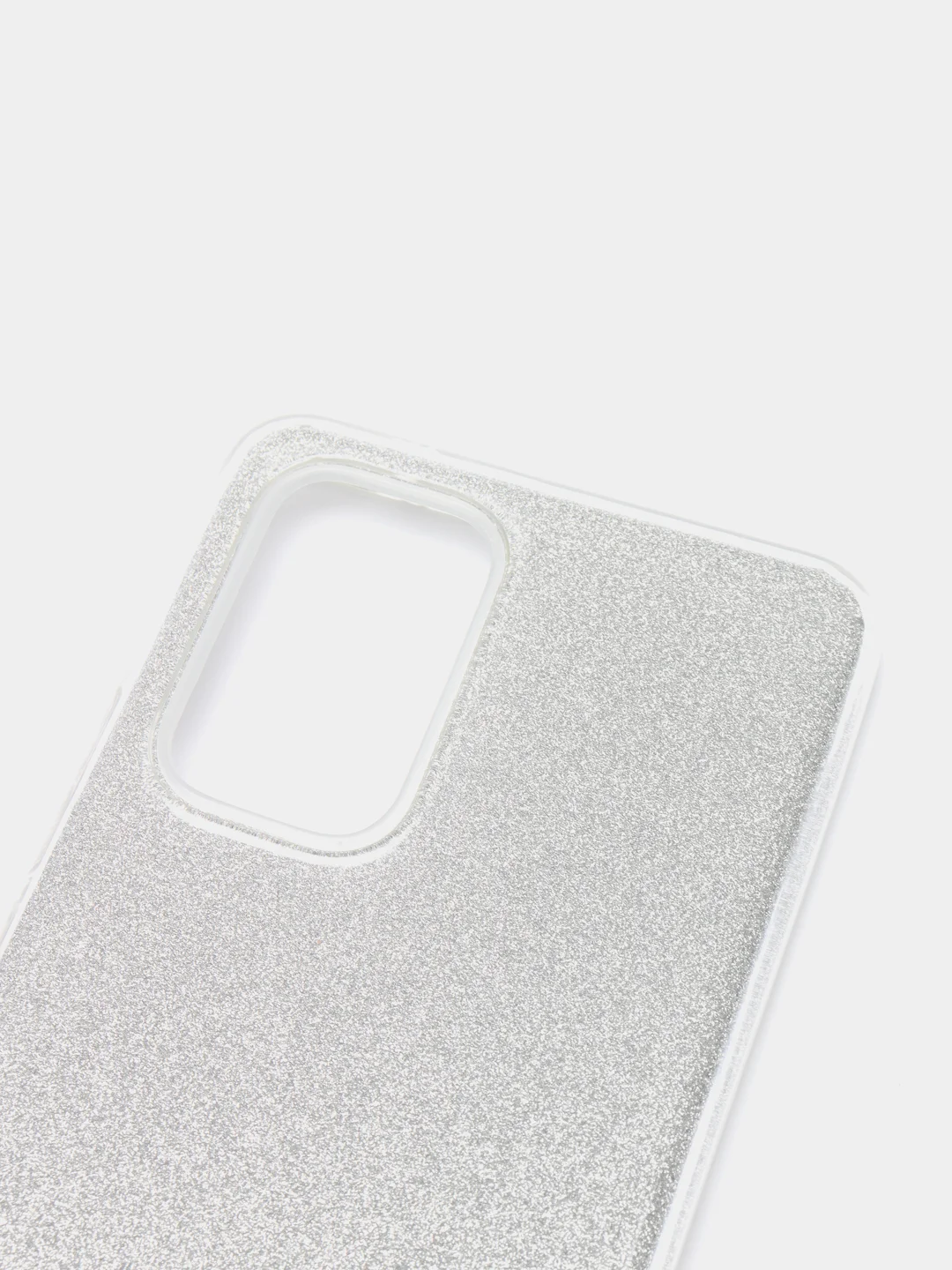 Серебряный чехол Samsung Galaxy A53 5G, блестящий