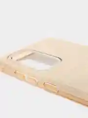 Золотой чехол для Samsung Galaxy A73 5G, блестящий