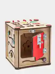 Бизиборд Бизикуб Цифры 17х17х18