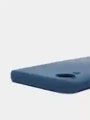 Синий чехол Samsung Galaxy A03 Core, с бархатной подкладкой