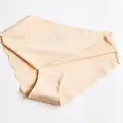 Бежевый трусы женские бесшовные