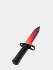 Деревянный штык-нож "М9", градиент, cs go