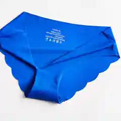 Синий трусы женские бесшовные