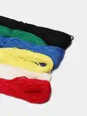 Алый нитки мулине, наборы по 6 цветов, 10 м