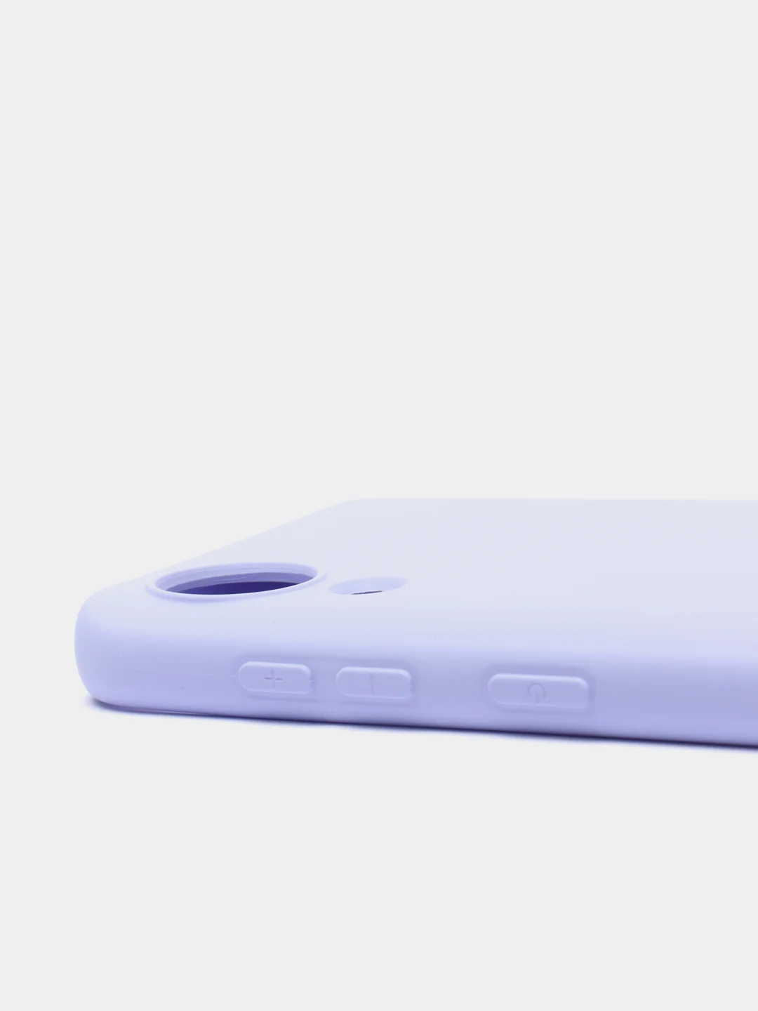 Лавандовый чехол Samsung Galaxy A03 Core, с бархатной подкладкой