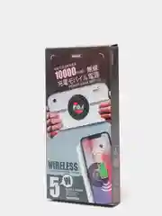 Белый мобильный аккумулятор (PowerBank) REMAX Camera wireless RPP-91 10000 mAh