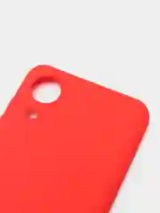 Красный чехол Samsung Galaxy A03 Core, с бархатной подкладкой