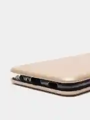 Золотой чехол-книжка для Samsung Galaxy A03