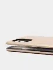 Золотой чехол-книжка для Samsung Galaxy A03
