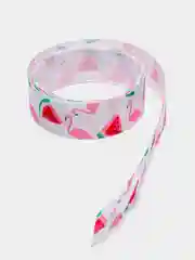 Багровый лента атласная с рисунком, 25 мм, с рисунком, 1-2 метра