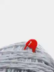 Серебряный пряжа для вязания, акрил, 40 г, 100 м