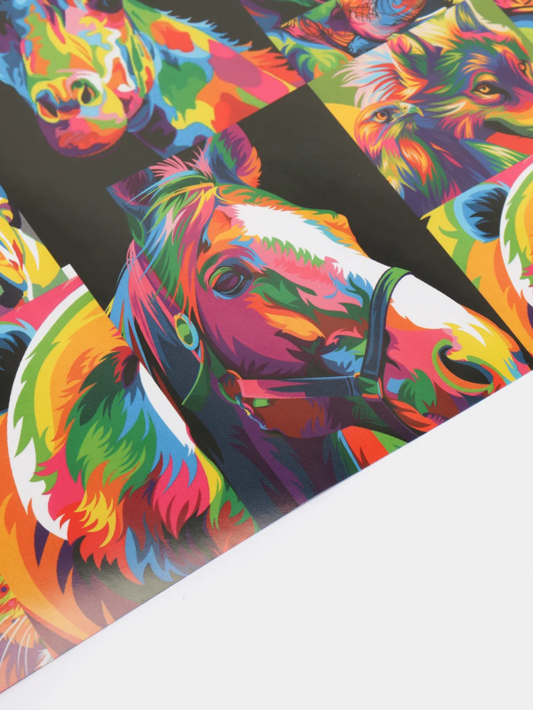 Бумага глянцевая "Pop-art животные", 0,5 х 0,7 м