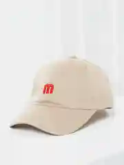 Бежевый бейсболка