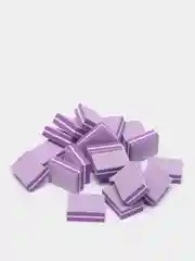 Фиолетовый мини баф для ногтей
