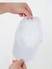 Белый бейсболка "Промо лайт"